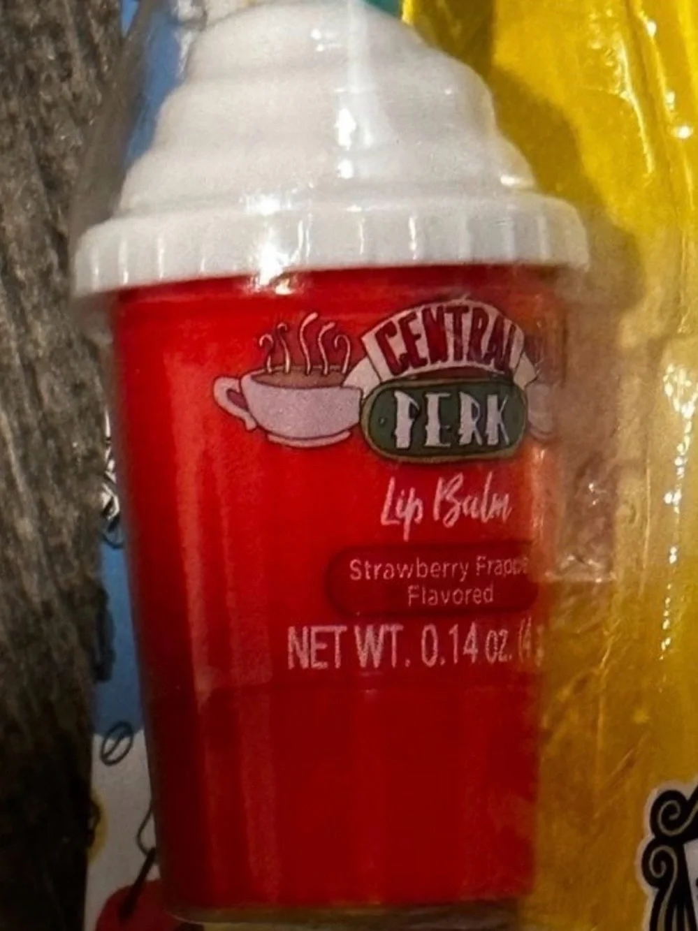 💞 New Friends TV Show Strawberry Frappe Lip Balm